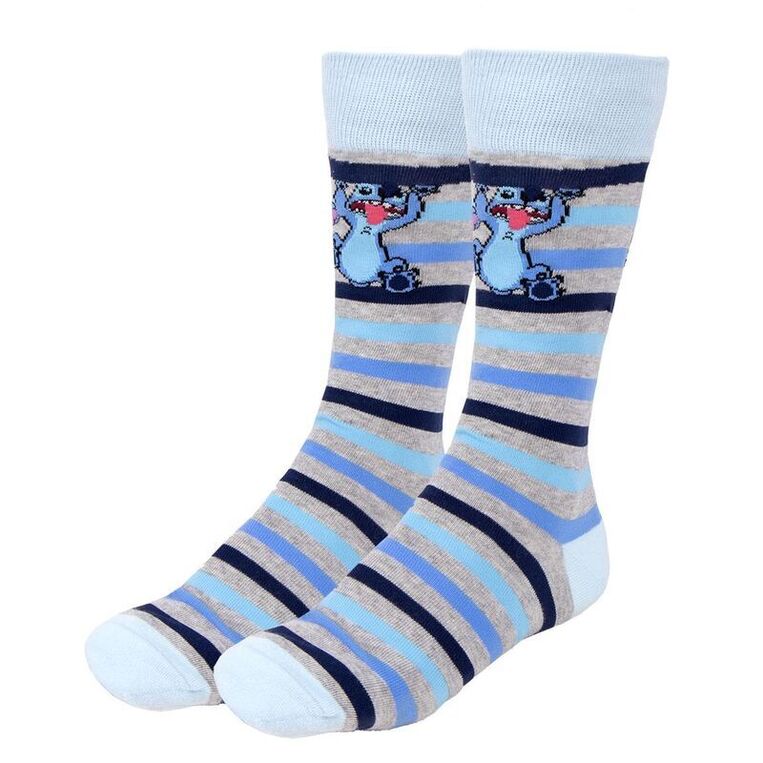 Disney Lilo & Stitch - Stitch Pack 3 Adult Socks - CRD2900001879- 40-46