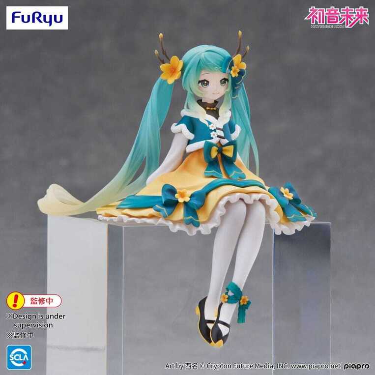 Hatsune Miku Noodle Stopper PVC Statue 2025 Chinese New Year Ver. 14 cm - FRYU50148