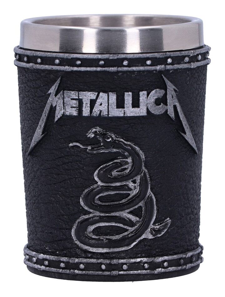 Metallica The Black Album Shot Glass Stainless steel - B5221R0