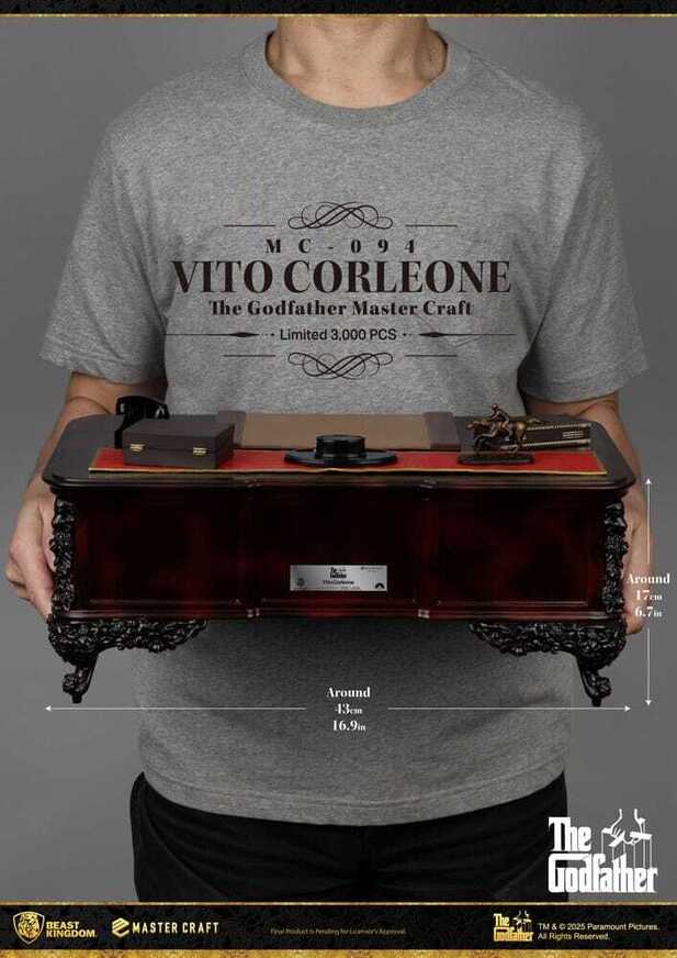 The Godfather Master Craft Statue Vito Corleone 31 cm - BKDMC-094