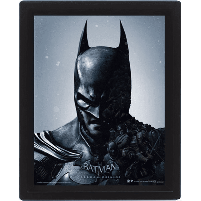 Batman Arkham Origins (Batman/Joker)  3D Lenticular Poster - EPPL71102