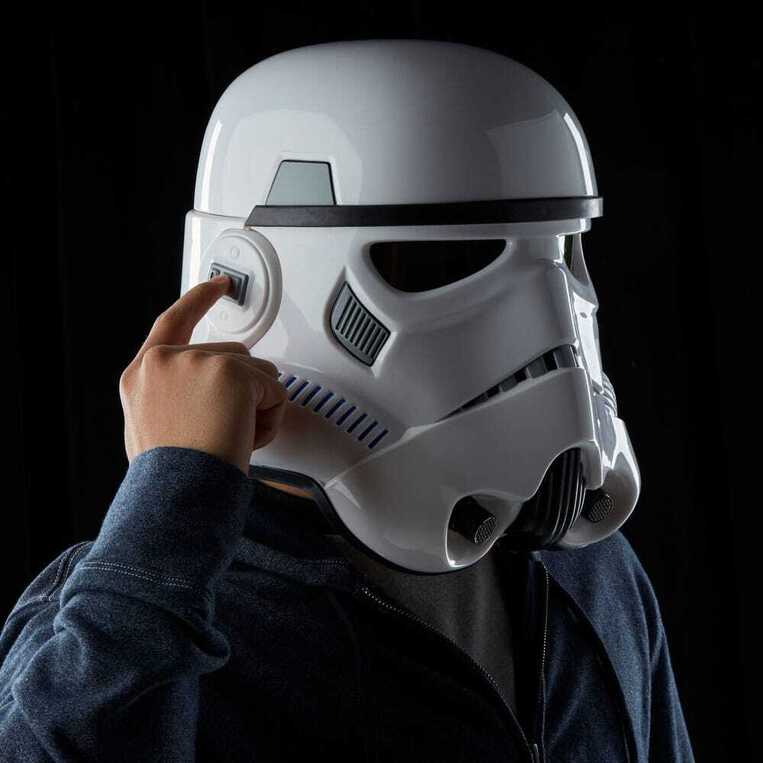 Star Wars Rogue One Black Series Electronic Helmet Imperial Stormtrooper - B7097