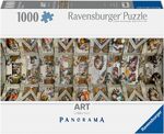 Ravensburger Παζλ 1000 τεμ.  Καπέλα Σιστίνα - 12000042