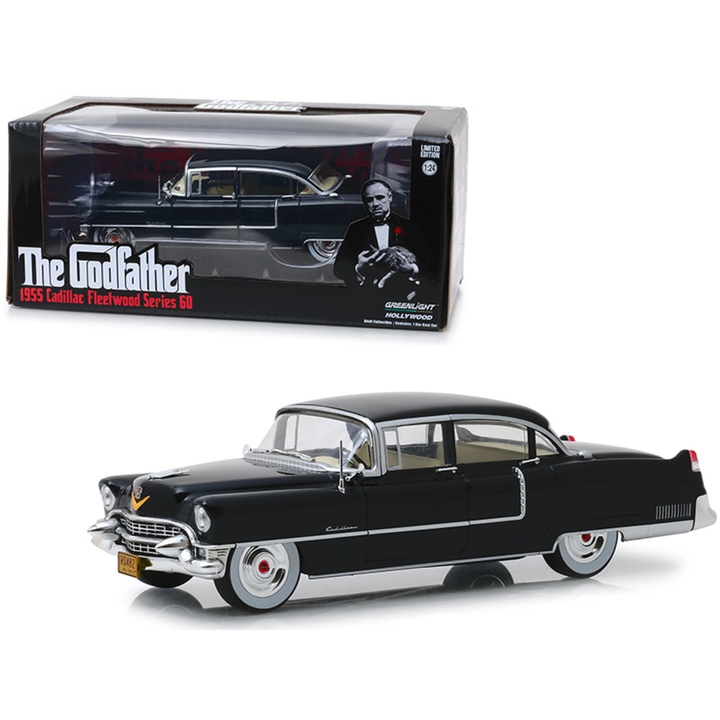 The Godfather Diecast Model 1/24 1955 Cadillac Fleetwood Series 60 - GL84091