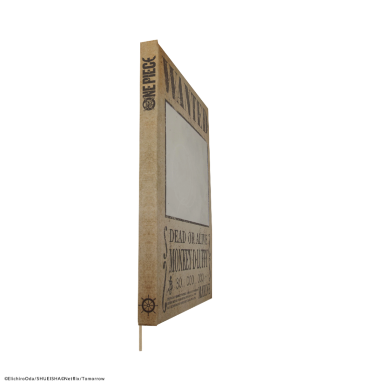 One Piece Hard Cover Notebook Mirror Wanted - CR5194