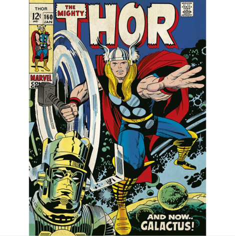 Marvel Thor (Galactus) Canvas Print 30 x 40cm - DC92206
