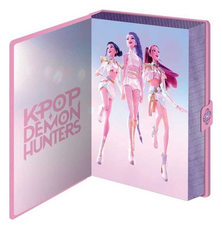 KPop Demon Hunters Premium Notebook (Irridescent premium with clasp) - SR2510689
