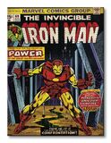 Marvel Comics Iron Man (Power)  Canvas Print 60 x 80cm - WDC90440