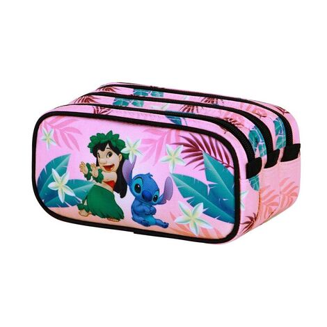 Disney Lilo & Stitch Triple Pencil Case - KMN09804