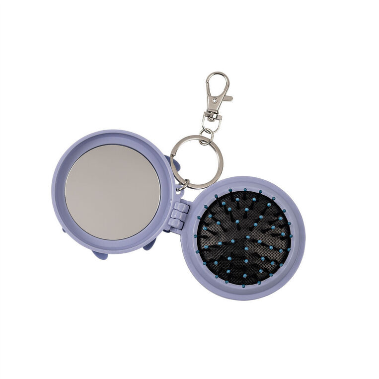 Disney - Lilo & Stitch - Stitch & Angel Compact Mirror & Hairbrush Keychain - GH00218RL