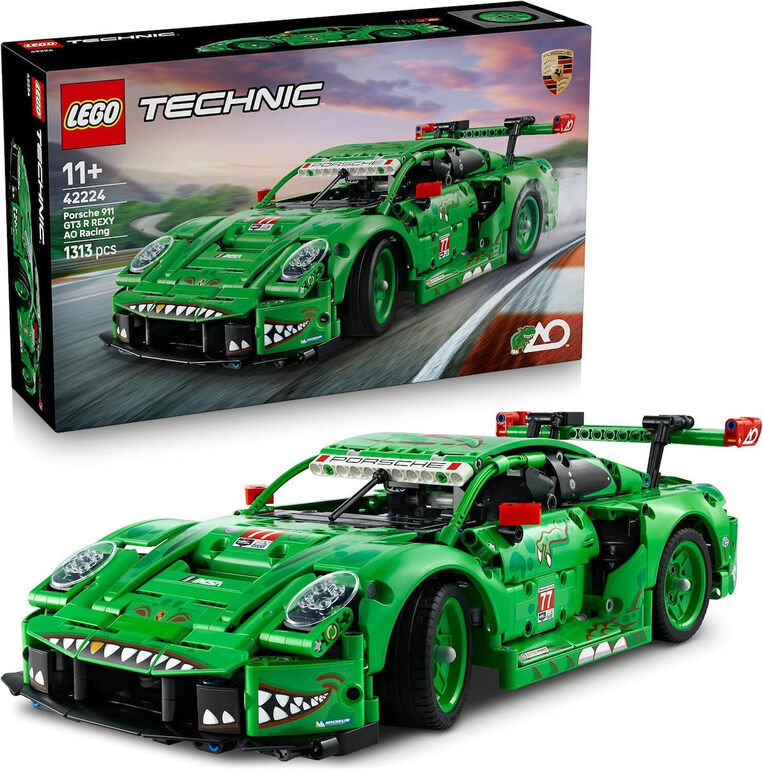 LEGO Technic Porsche 911 Gt3 R Rexy Ao Racing Car - 42224