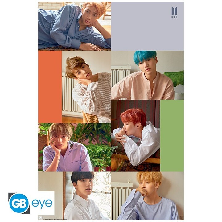 BTS - Poster "Group Collage" (91.5x61) - LP2147