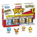 Funko Bitty POP! Pokemon - Squirtle, Eevee, Growlithe & Chase Mystery 4-Pack Figures