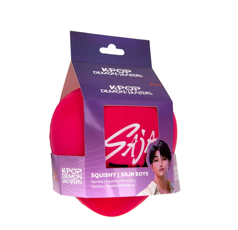 KPop Demon Hunters Squishy heart Saja Boys - CR2233