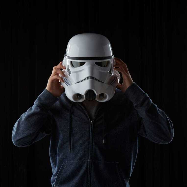 Star Wars Rogue One Black Series Electronic Helmet Imperial Stormtrooper - B7097