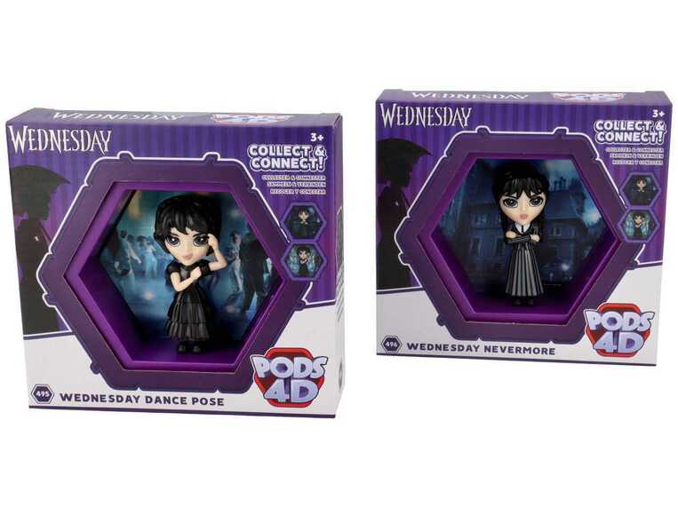 Wednesday Pods 4D Wednesday Addams Collectable Figure - WEN07000