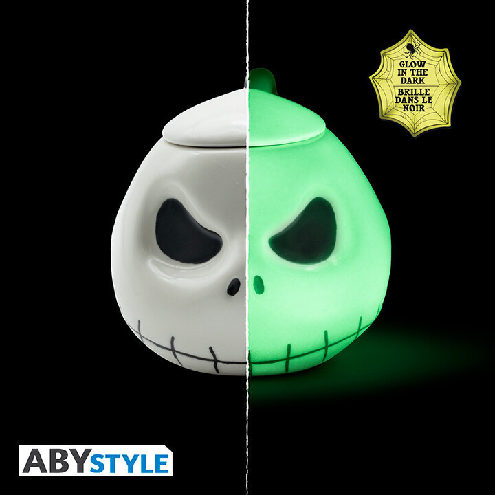 Nightmare Before Xmas Mug 3d Jack Glow In The Dark - ABYMUGA423