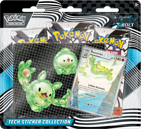 SV10.5 Black Bolt Tech Sticker Collection - POK101281