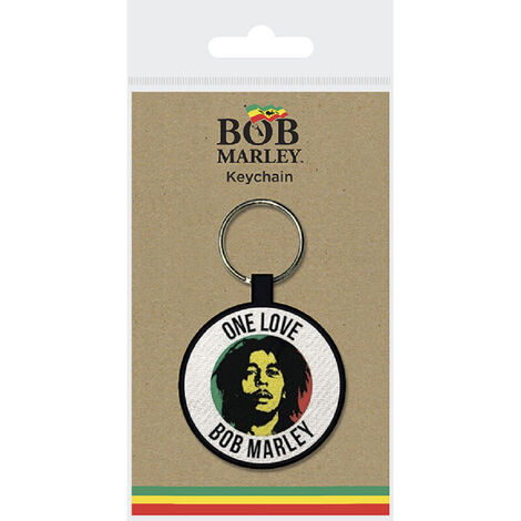 Bob Marley (One Love) Woven Keychain - WK39105