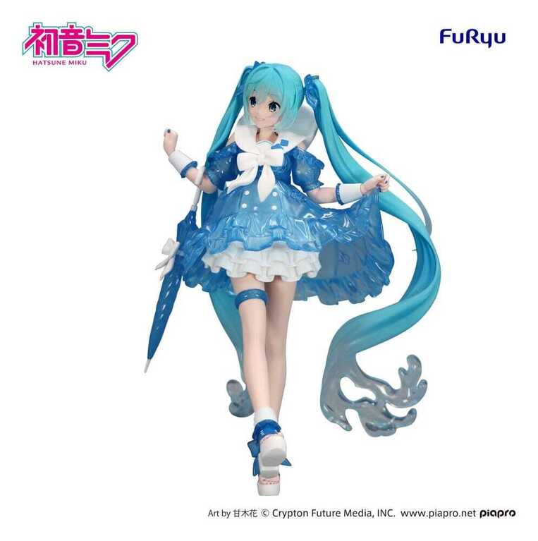 Hatsune Miku Trio-Try-iT PVC Statue Miku Rainy Dance 19 cm - FRYU51224