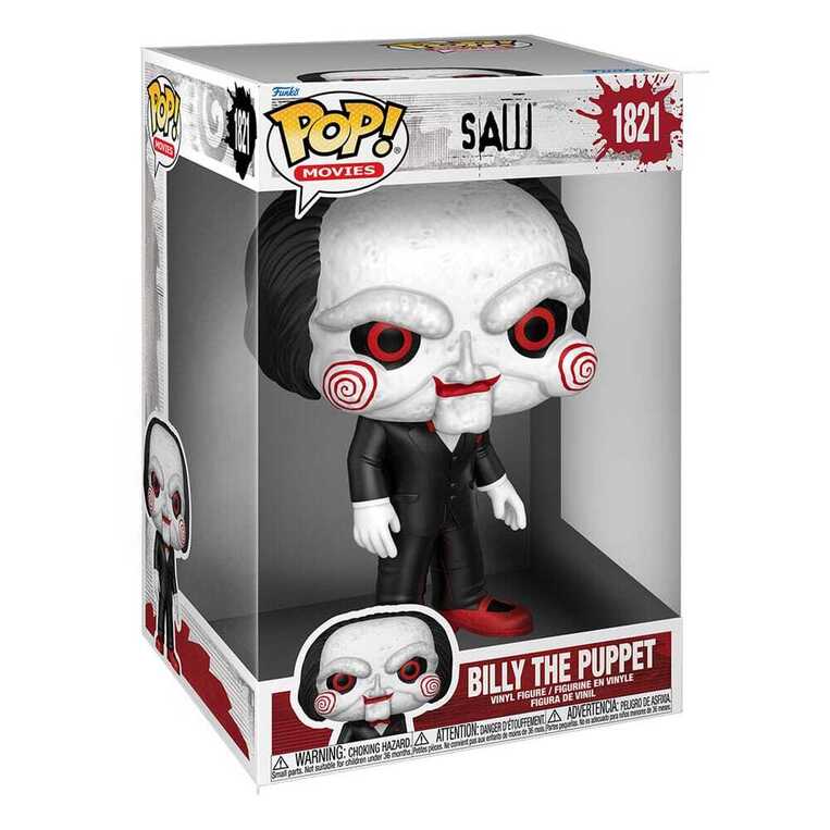 Funko POP! Saw - Billy The Puppet #1821 Jumbosized Figure 