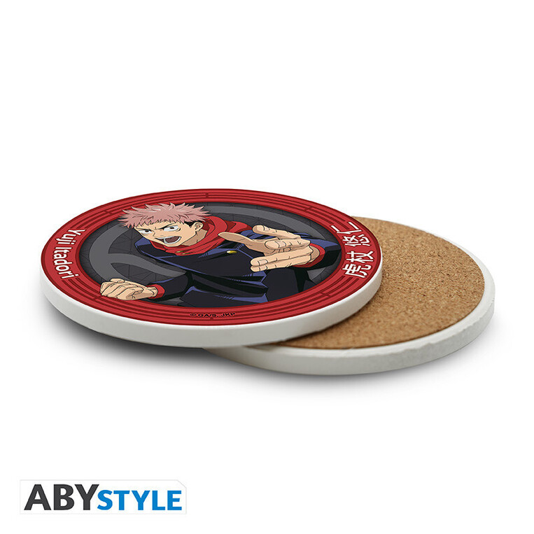 Jujutsu Kaisen Ceramic Coasters "Yuji Itadori" - ABYCOS022 
