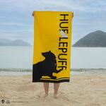 Harry Potter Beach Yellow Towel Hufflepuff 140 x 70 cm - CR2814