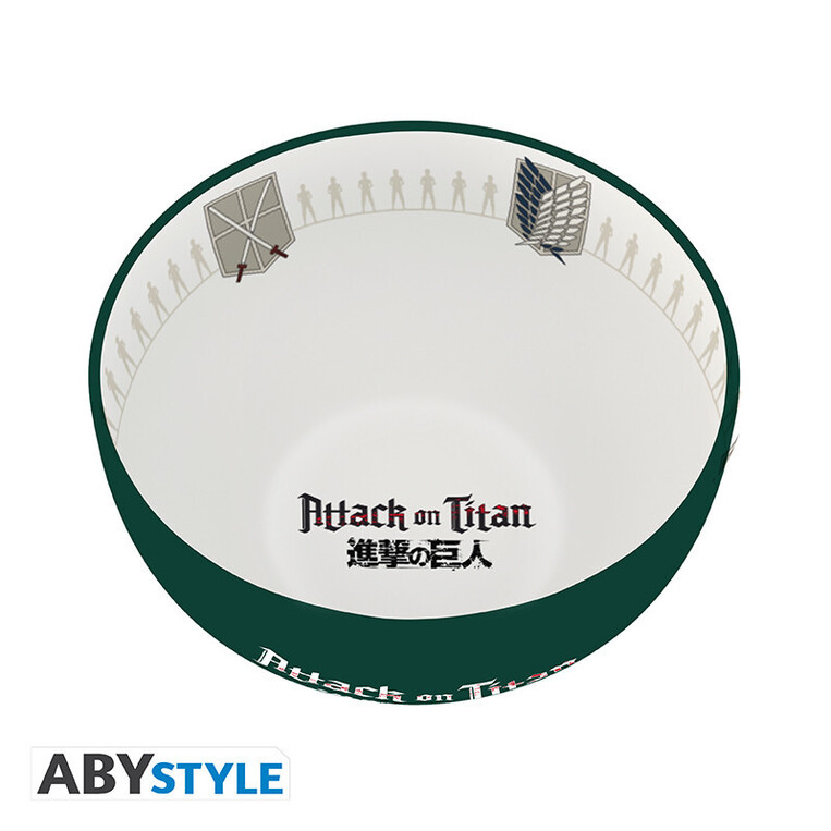 Attack On Titan Bowl 600ml "Emblems S3" - ABYBOL066