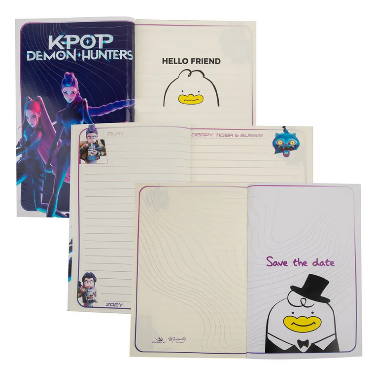KPop Demon Hunters Softcover notebook Huntr/x - CR5165