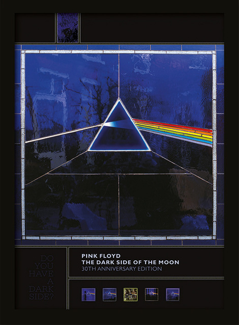 Pink Floyd (Dark Side of the Moon- 30th Anniversary) Wooden Framed 30 x 40cm Print - FP10347P