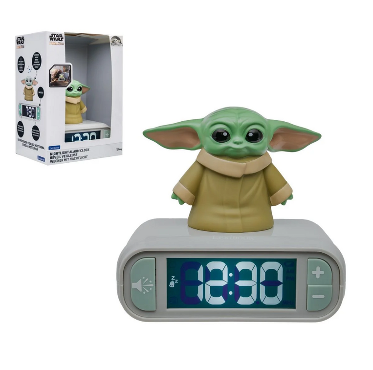 Disney Stars Wars Night Light Alarm Clock with Sounds - 25.RL800SW