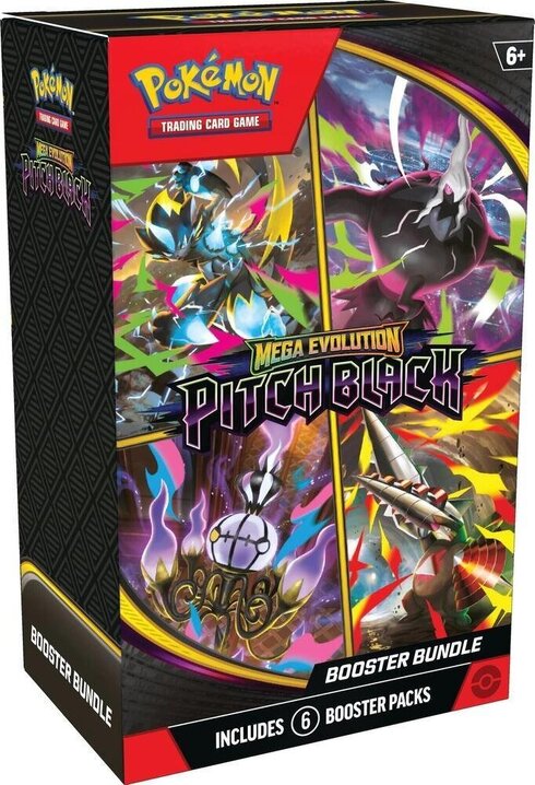 Pokemon TCG Mega Evolution: Pitch Black - Booster Bundle (6 Booster) - POK104221