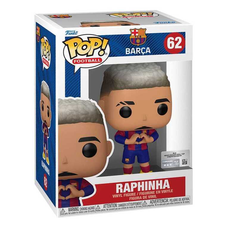 Funko POP! Football: Barcelona - Raphinha Figure #62