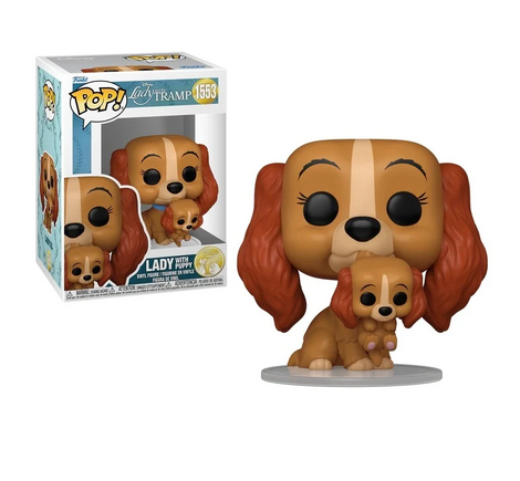 Funko Pop! Disney: Lady & the Tramp (70th Anniversary) - Lady with Puppy #1553 Vinyl Figure