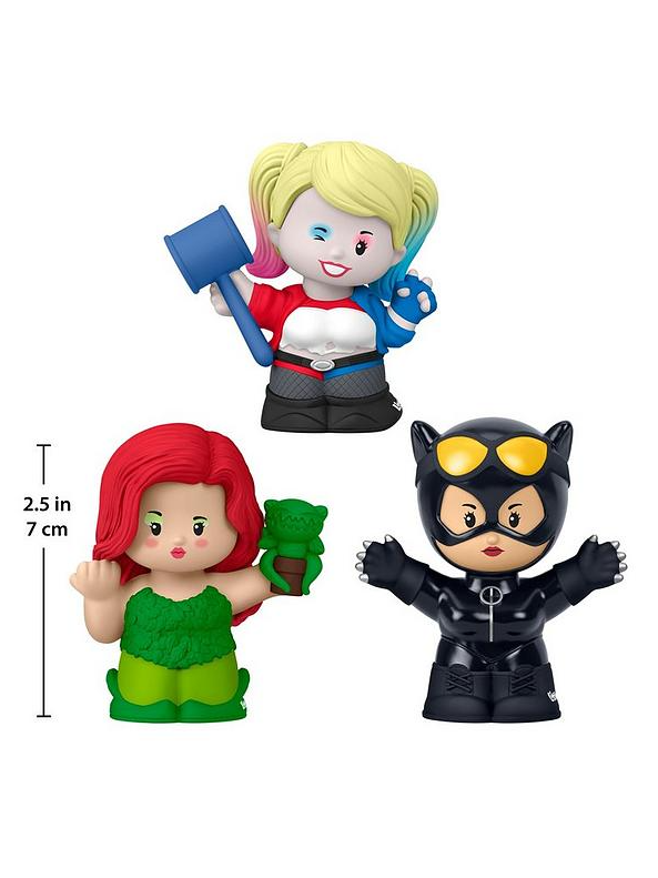 DC Comics Little People Collector DC Super-Villains Mini Figures 3-Pack - JKR80